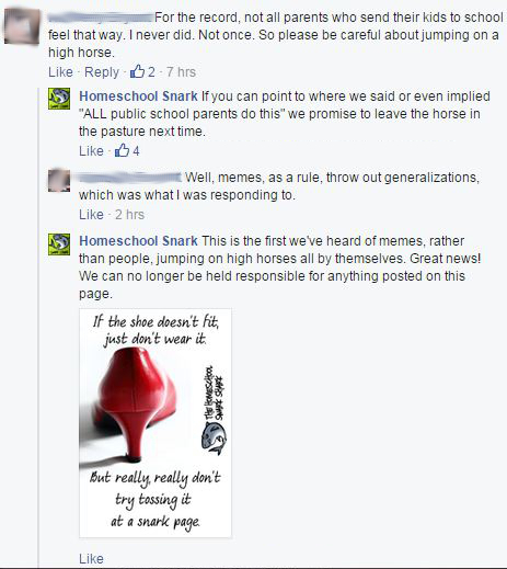 We can no longer be held responsible